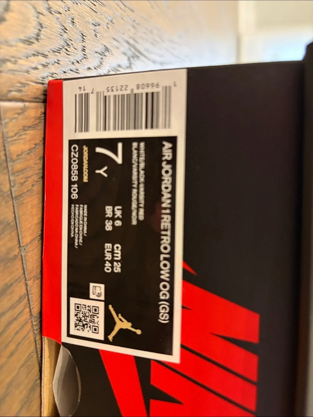 Nike Air Jordan 1 Retro LOW OG (GS)
